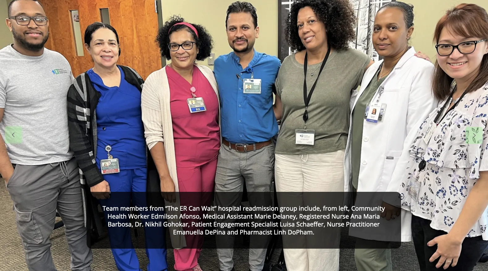 Medical team discussion